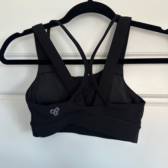TnAction Black Sports Bra - Picture 2 of 3